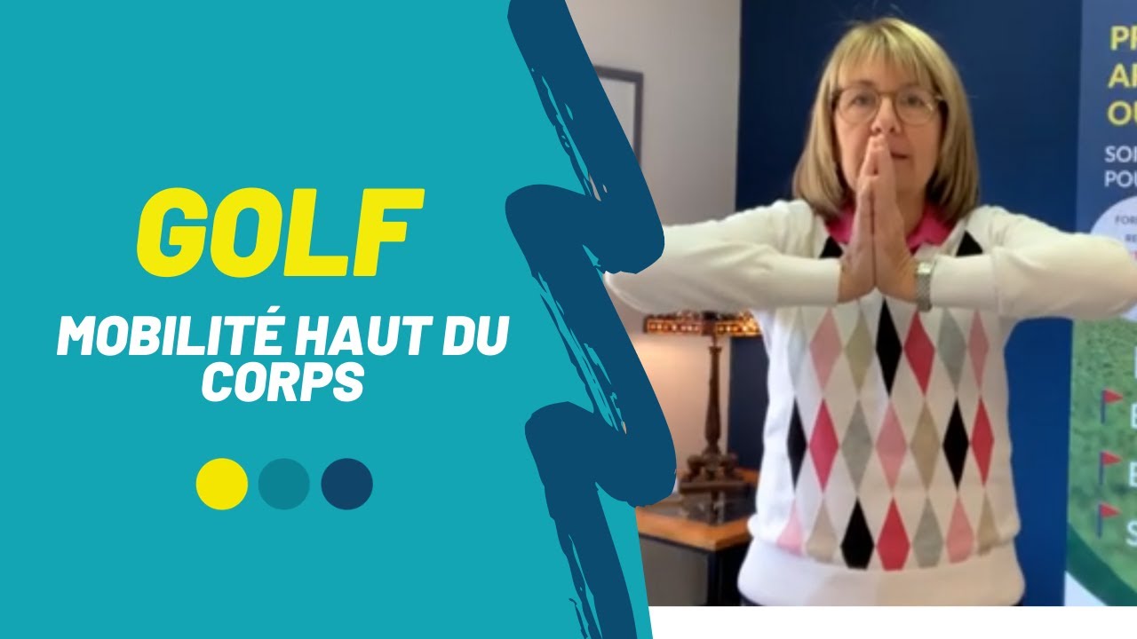 Exercice de golf : poussées des avant-bras