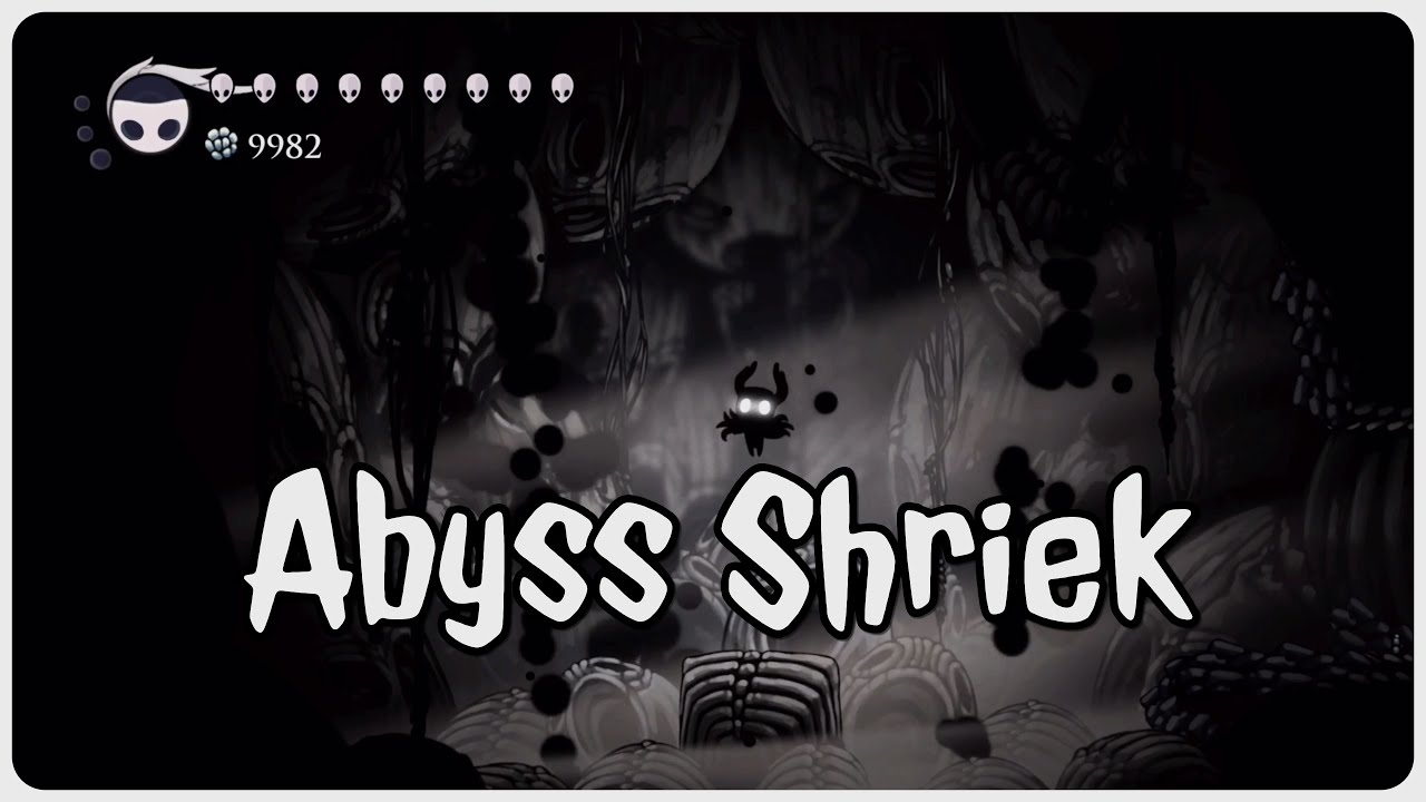 Hollow Knight - Howling Wraiths and Abyss Shriek location
