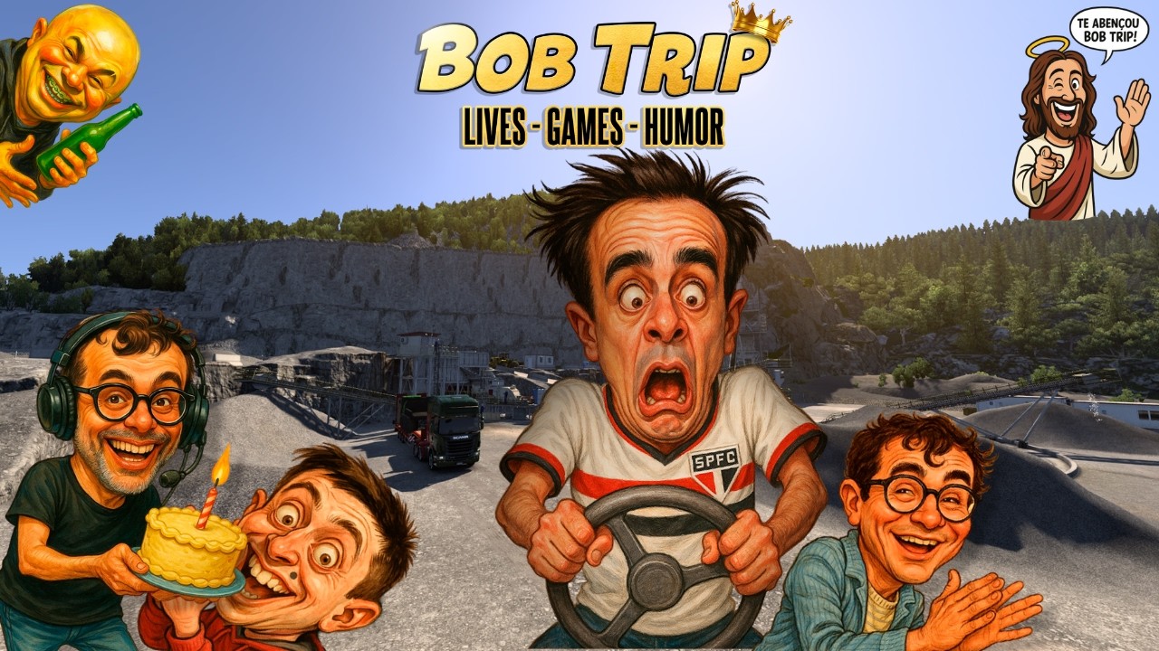 ETS2 1.58 / NIGHT SEXTA FEIRA 13 NOITE DA PIZZA DO BOB JR - NOITE - 13/02/26
