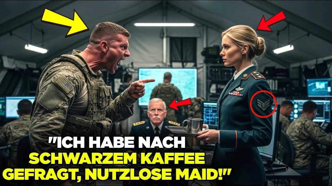 Man befahl ihr, Kaffee zu bringen – bis der General sie sah und erstarrte