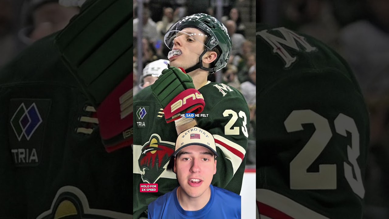 Marco Rossi&rsquo;s NHL Career Almost Ended Before He Even Played a Game for the Minnesota Wild