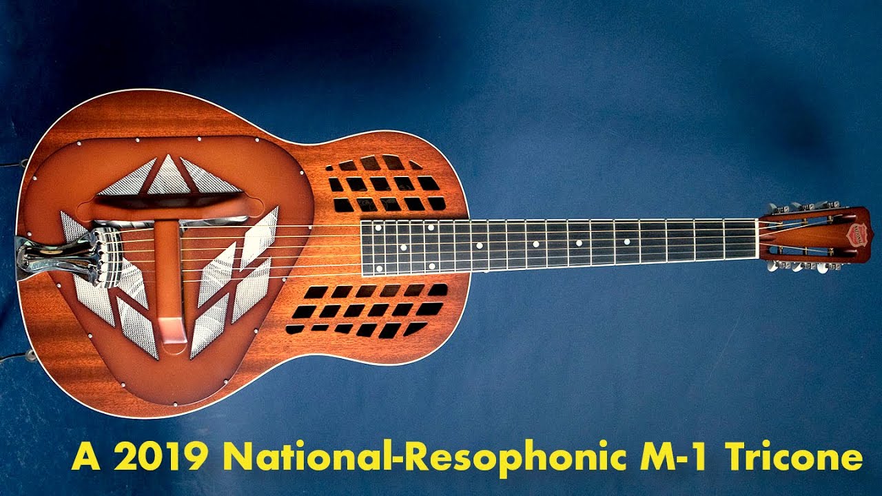 A 2019 National-Resophonic M-1 Tricone