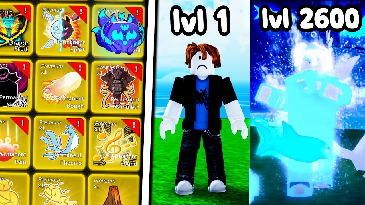 Blox Fruits Going Noob to Pro For 176 Hours! [MOVIE]