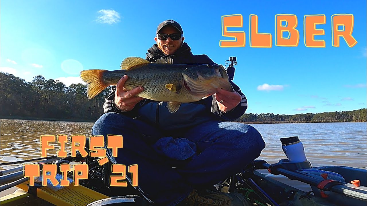 First Trip of 2021 (BIG BASS!) | Kayak Fishing Lake Raven