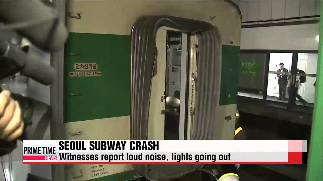 Two subway trains collide in Seoul, around 200 injured