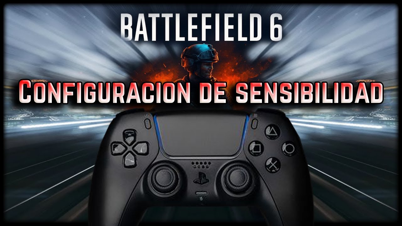 Configuración de mando de PS5 para BATTLEFIELD 6 en PC
