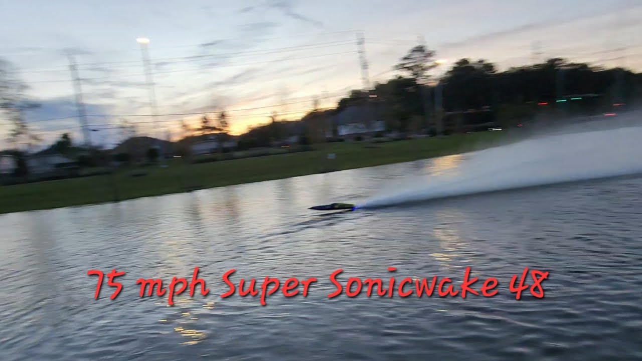75 mph Super Sonicwake 48 on 14S