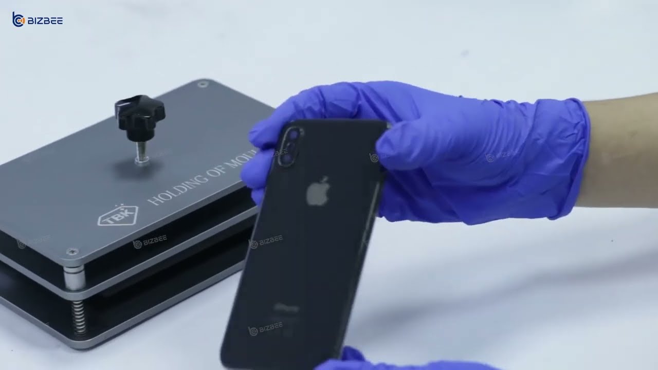 How to use TBK-958F Automatic Laser Machine to Remove Back Glass
