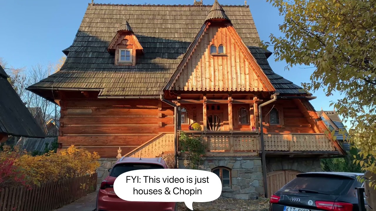 Beautiful houses in the Polish highlands | Zakopane