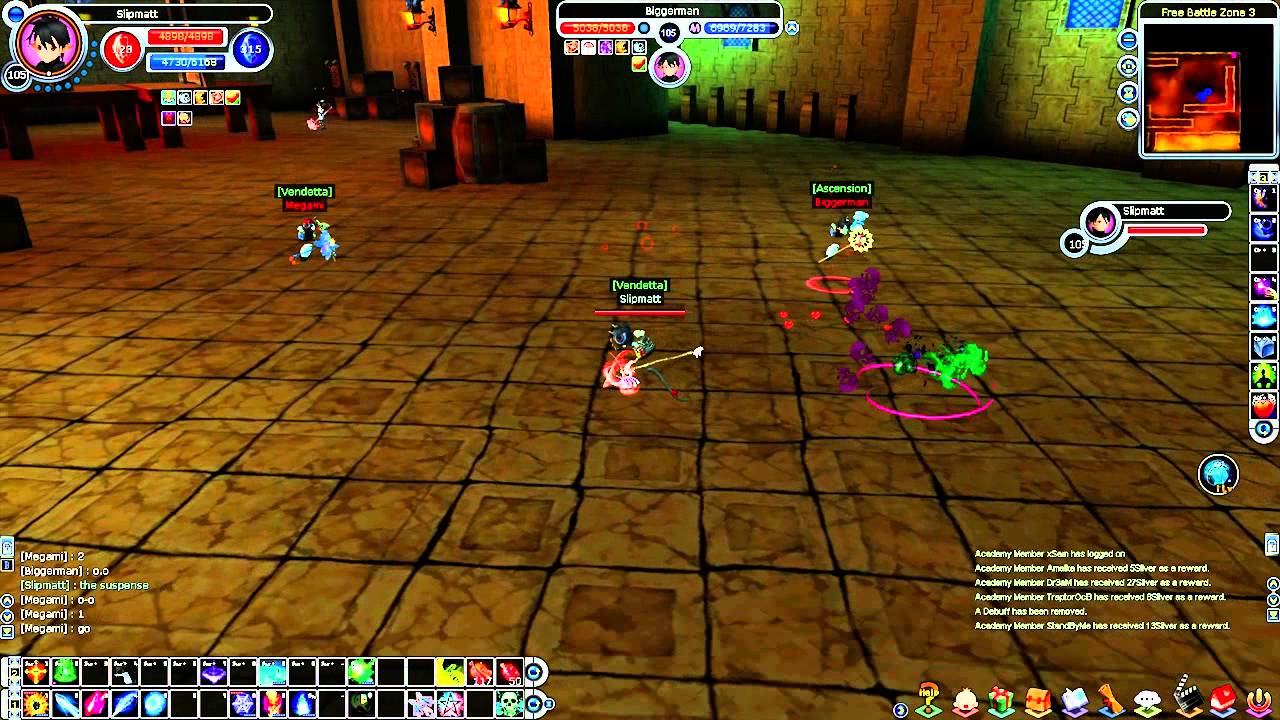 Odin Online | Exp Loss Map & Quick 1v1