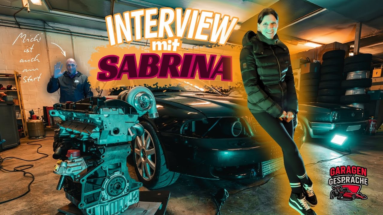 Drag Racerin Sabrina: So funktioniert ein perfektes Pärchen im Drag Racing! I GaragenGespräche #1