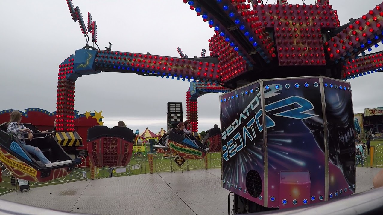 Predator - Monty Hammond On Ride at Hastings Funfair 2021