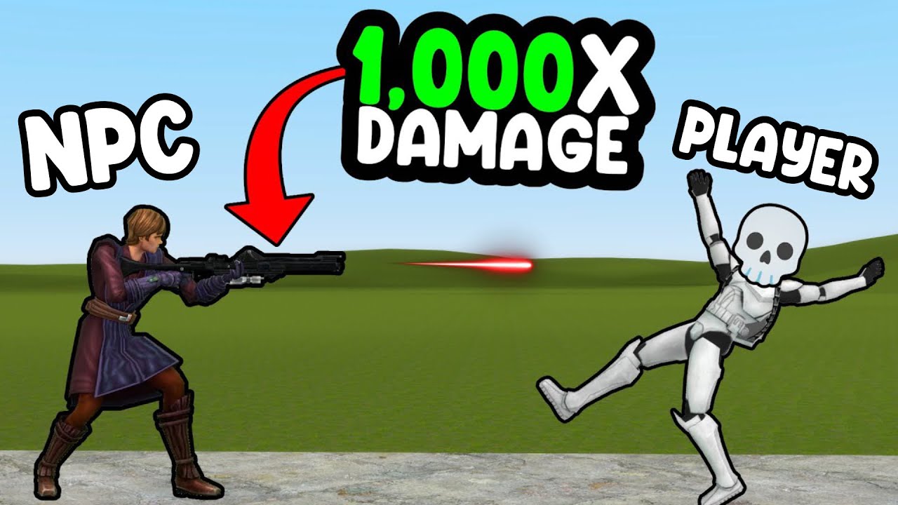 Overpowered NPCs Cause SERVER DRAMA - Gmod Star Wars RP Admin Trolling
