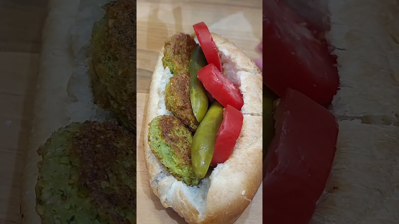 The most delicious Falafel #shorts #ASMR