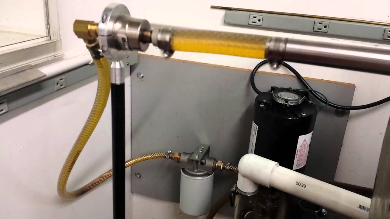 Through barrel chamber flushing