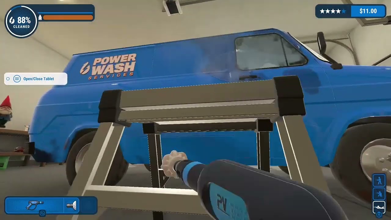 5 mins of power wash sim 