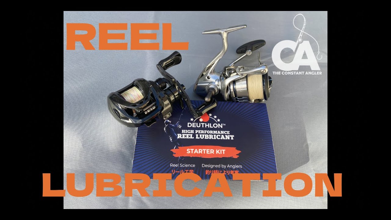 Perfect Fishing Reel Lubricant !! Deuthlon Starter kit.