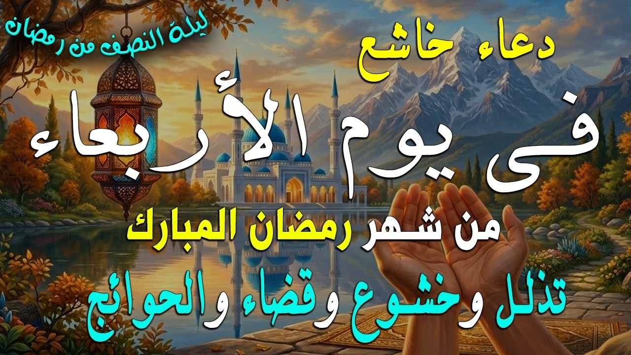 دعاء رمضان.. تضرع وخشوع 🌙 ليالي رمضان 🤲 دعاء خاشع مبكي يقرع القلوب في شهر رمضان المبارك