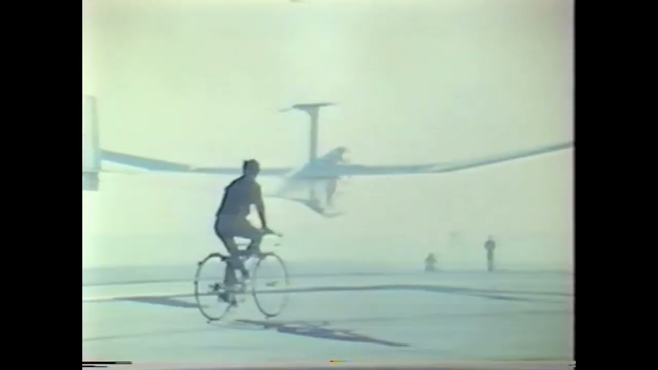 人力飛行機ストーク世界記録飛行(Human-powered aircraft Stork world record flight)