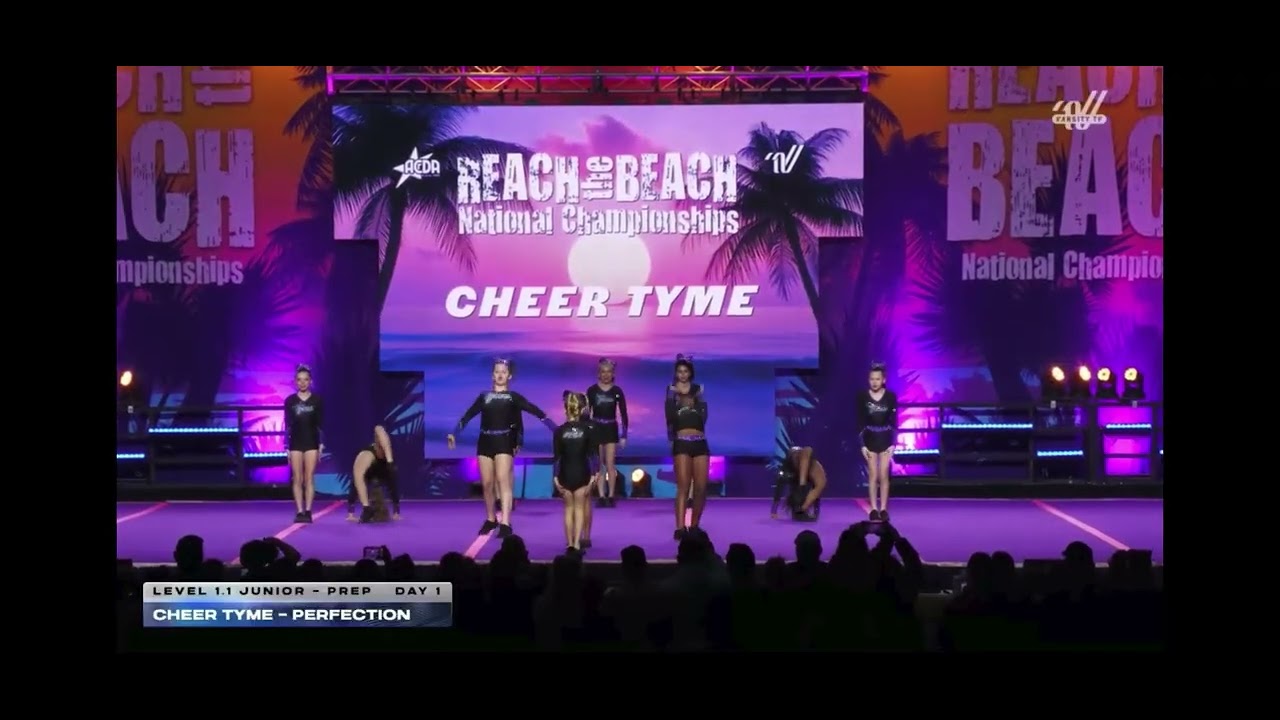 Cheer Tyme Perfection 2025–2026 | Junior Prep 1.1 Half-Year Reach the Beach 