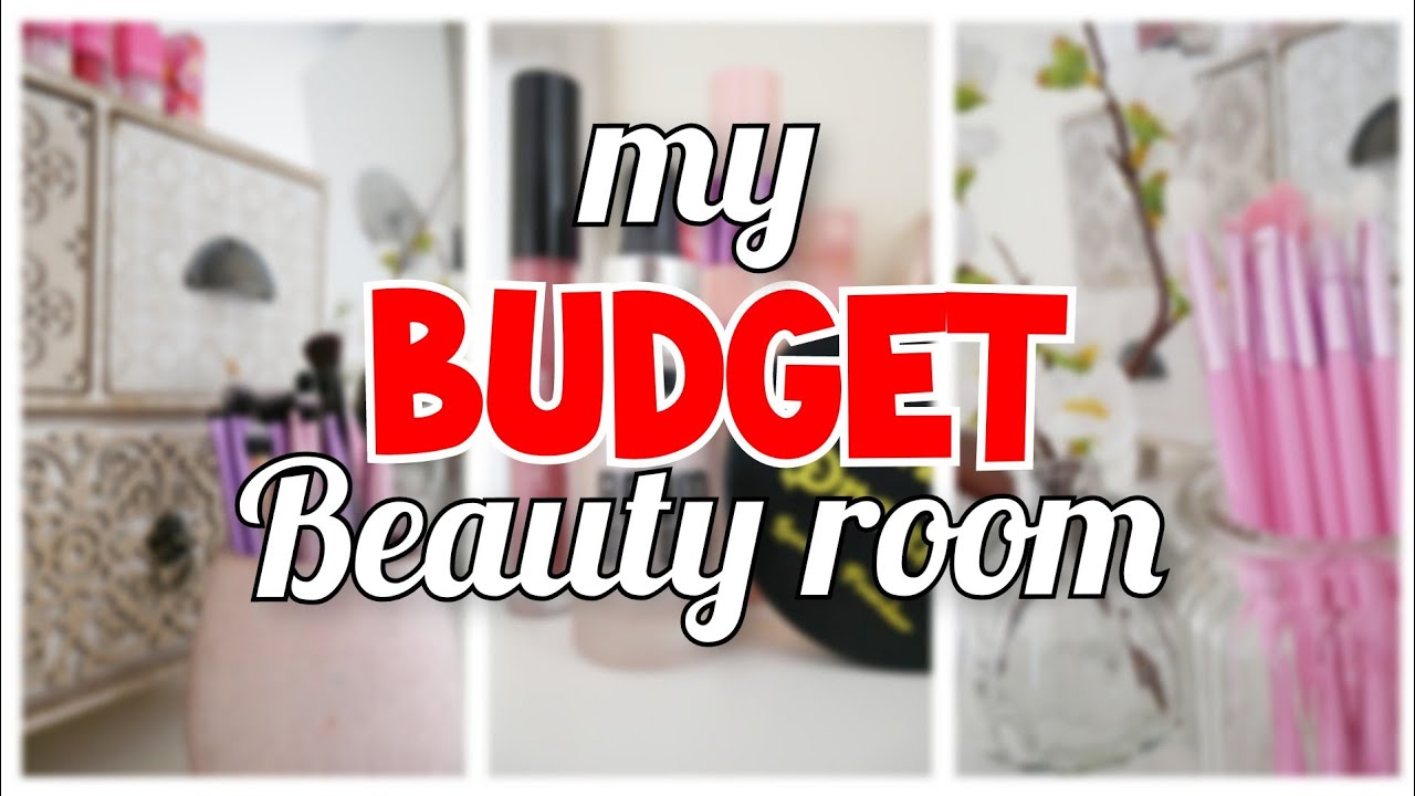 CHEAP Makeup Room Tour! | The BEST CHEAP Makeup Storage