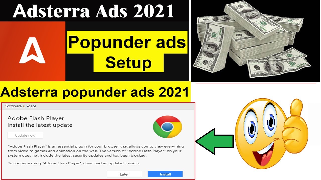 Adsterra Popunder Ads | Adsterra popunder ads setup on Blogger