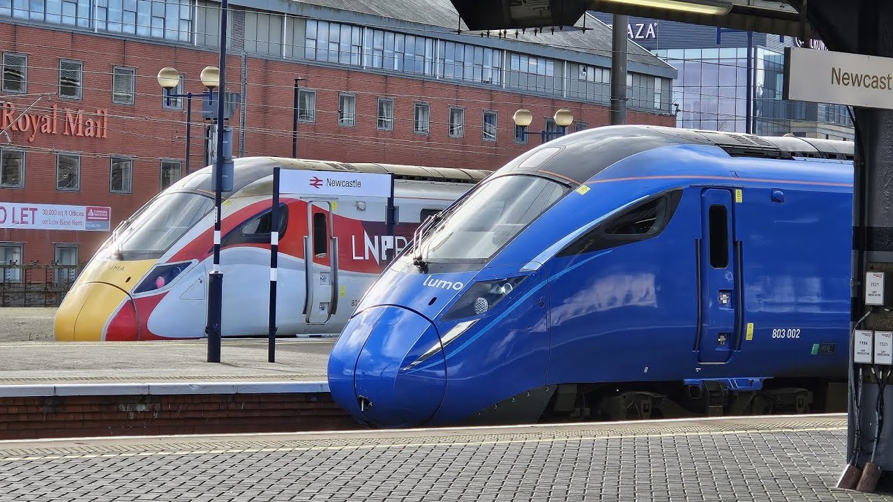 Trainspotting at Newcastle! 17.2.26
