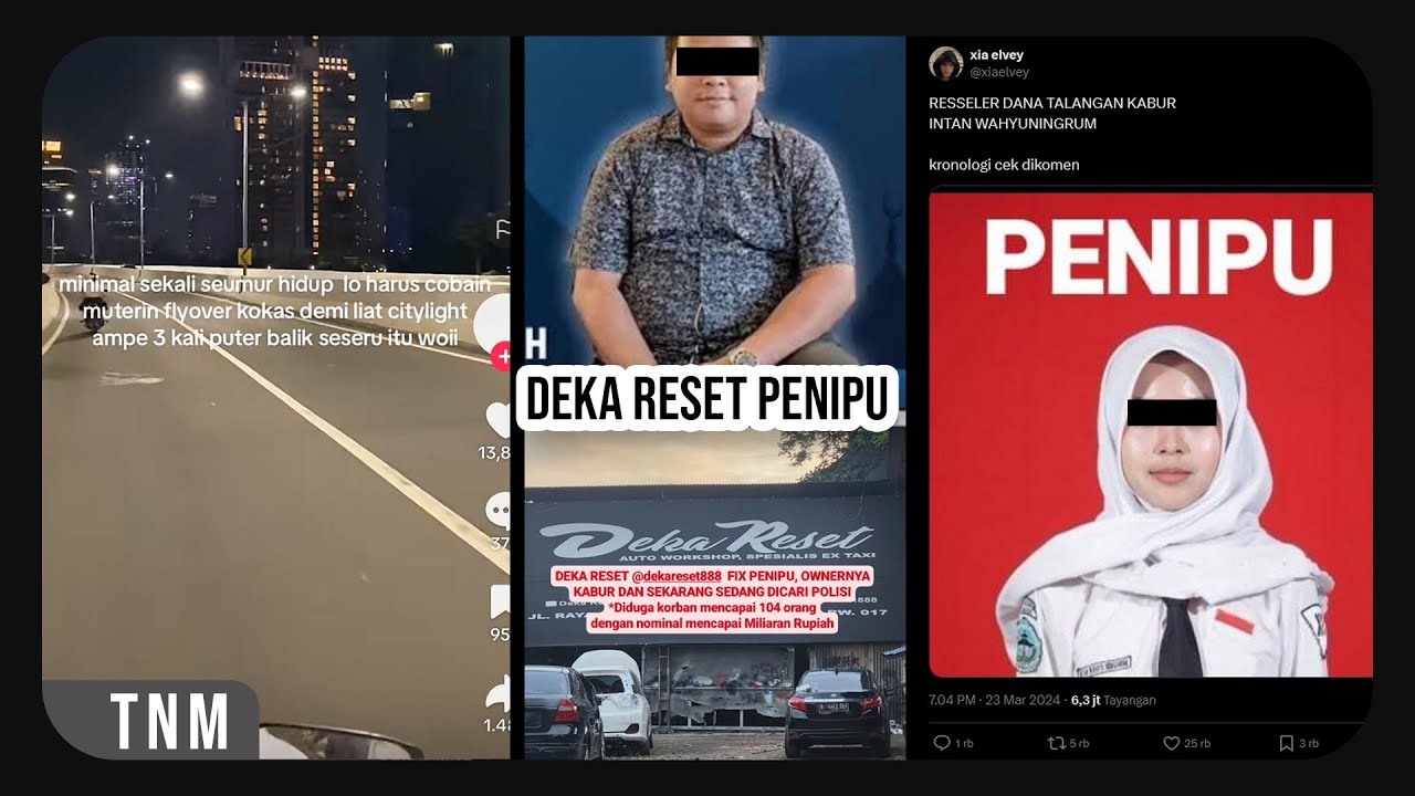 Flyover Kokas sampe Deka Reset Penipu