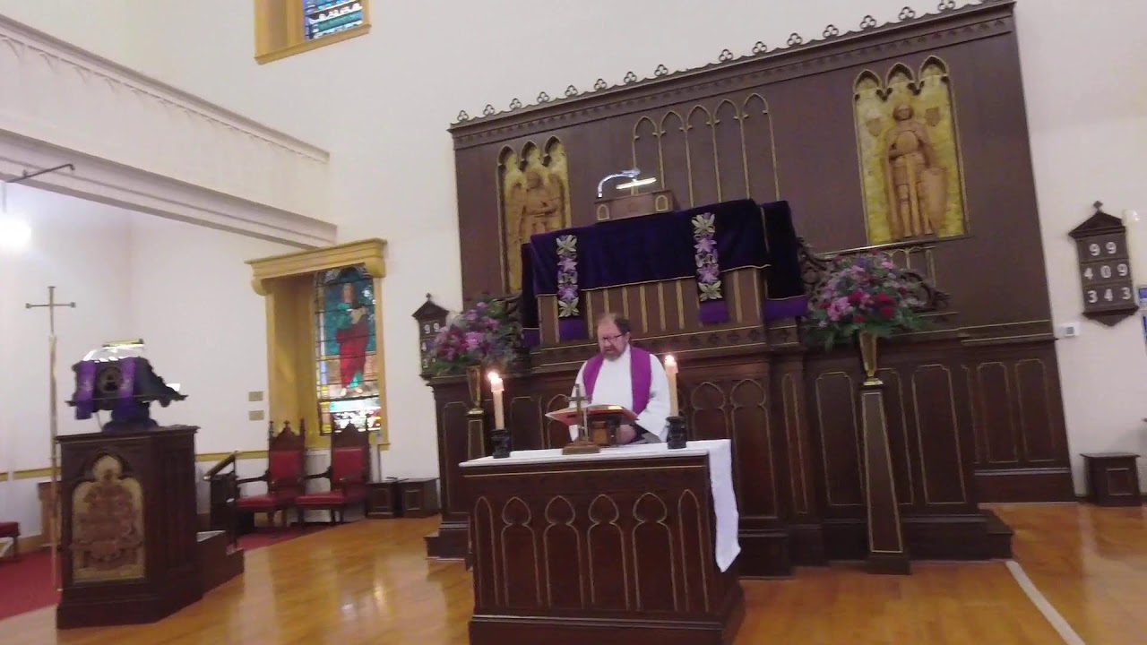 German Service February 22 , 2026,  Zion Lutheran Church of the City of Baltimore