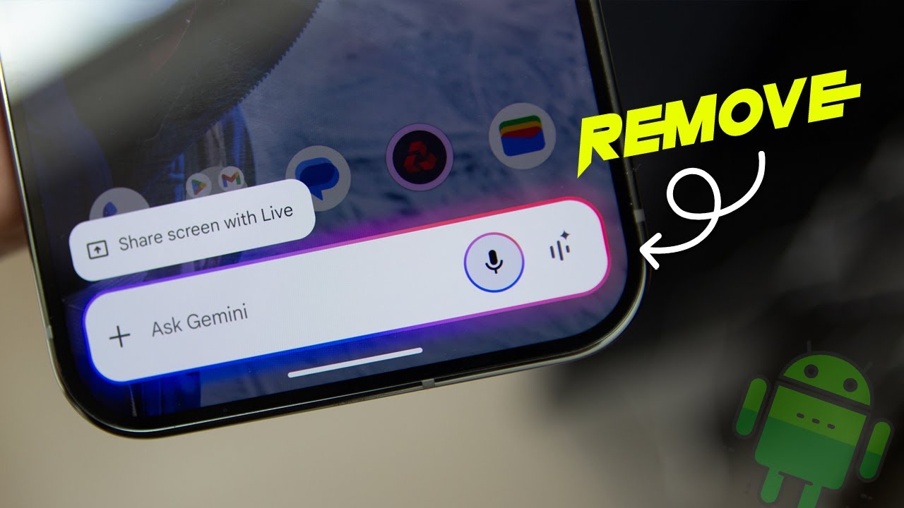 How to Remove Gemini from an Android Phone