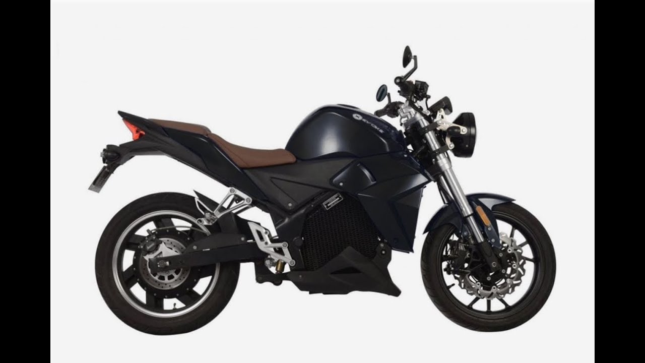 Evoke Urban Classic 10.4kw 80mph Electric Motorcycle Static Review with Urban S: Green-Mopeds.com