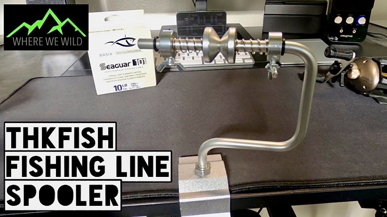 THKFISH FISHING LINE SPOOLER - Test & Review