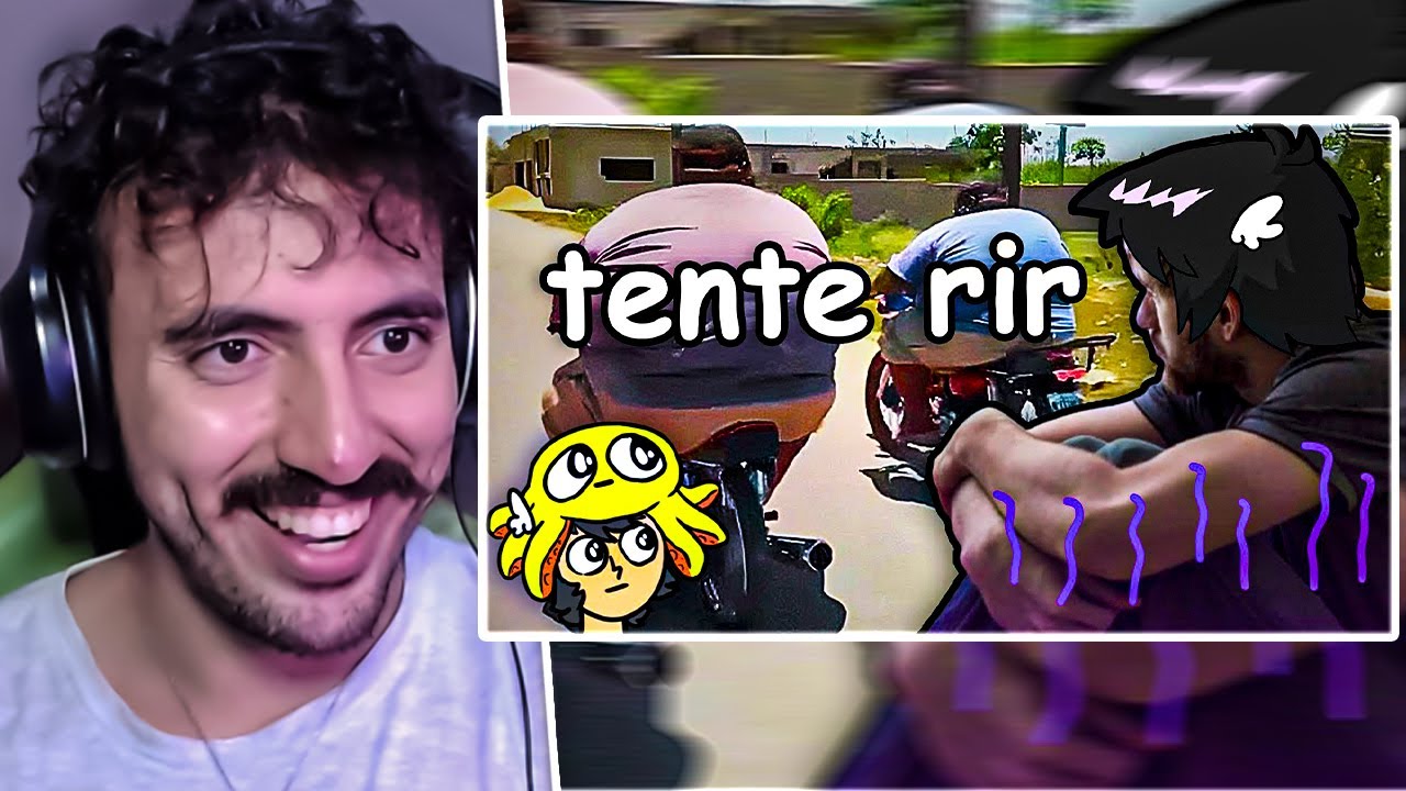 tente não rir mas eu to com depressão - SAIKO | Leozin React