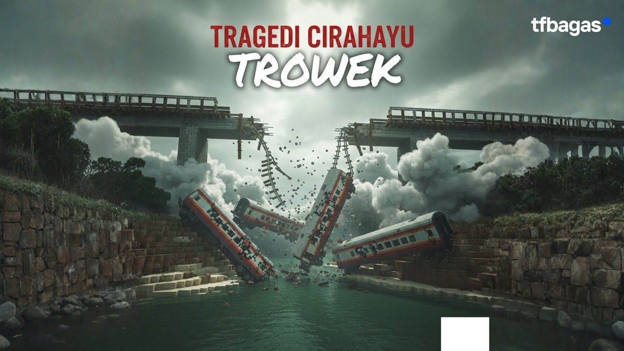 TRAGEDI TROWEK KERETA API - MINECRAFT ANIMATION INDONESIA