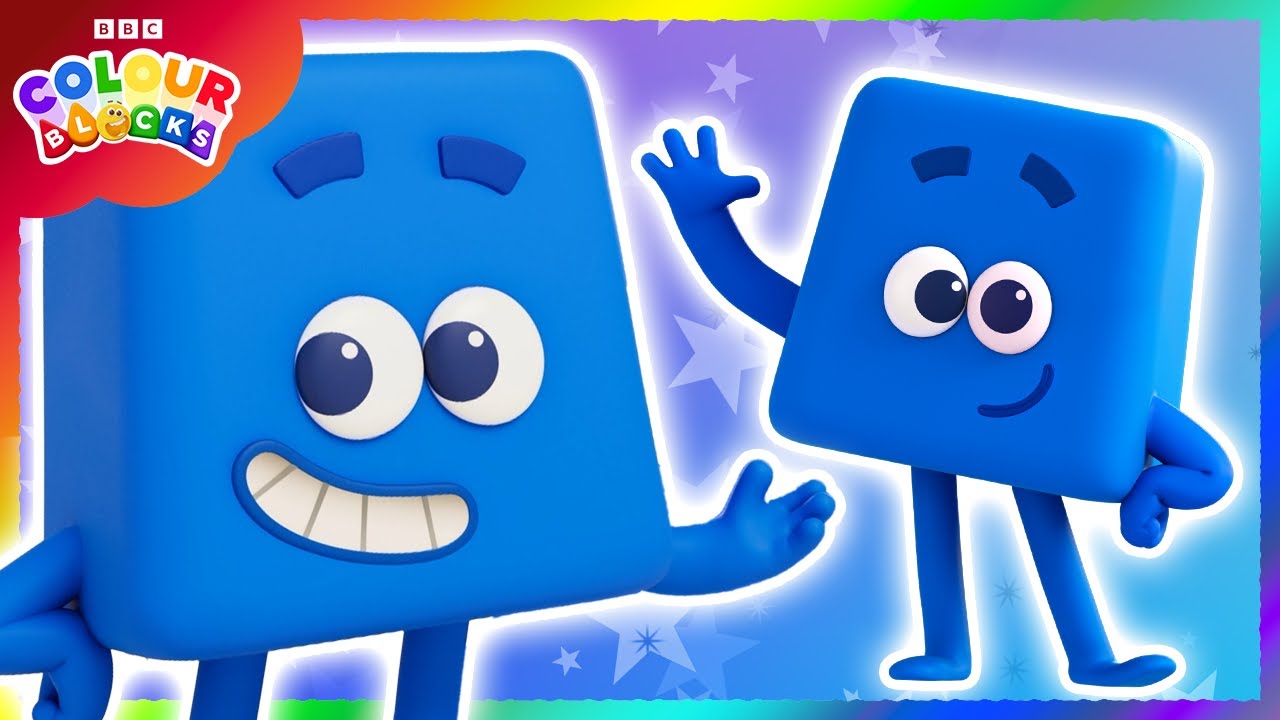 Relájate este invierno con Colourblock Azul 💙 | Niños aprenden colores | Colourblocks