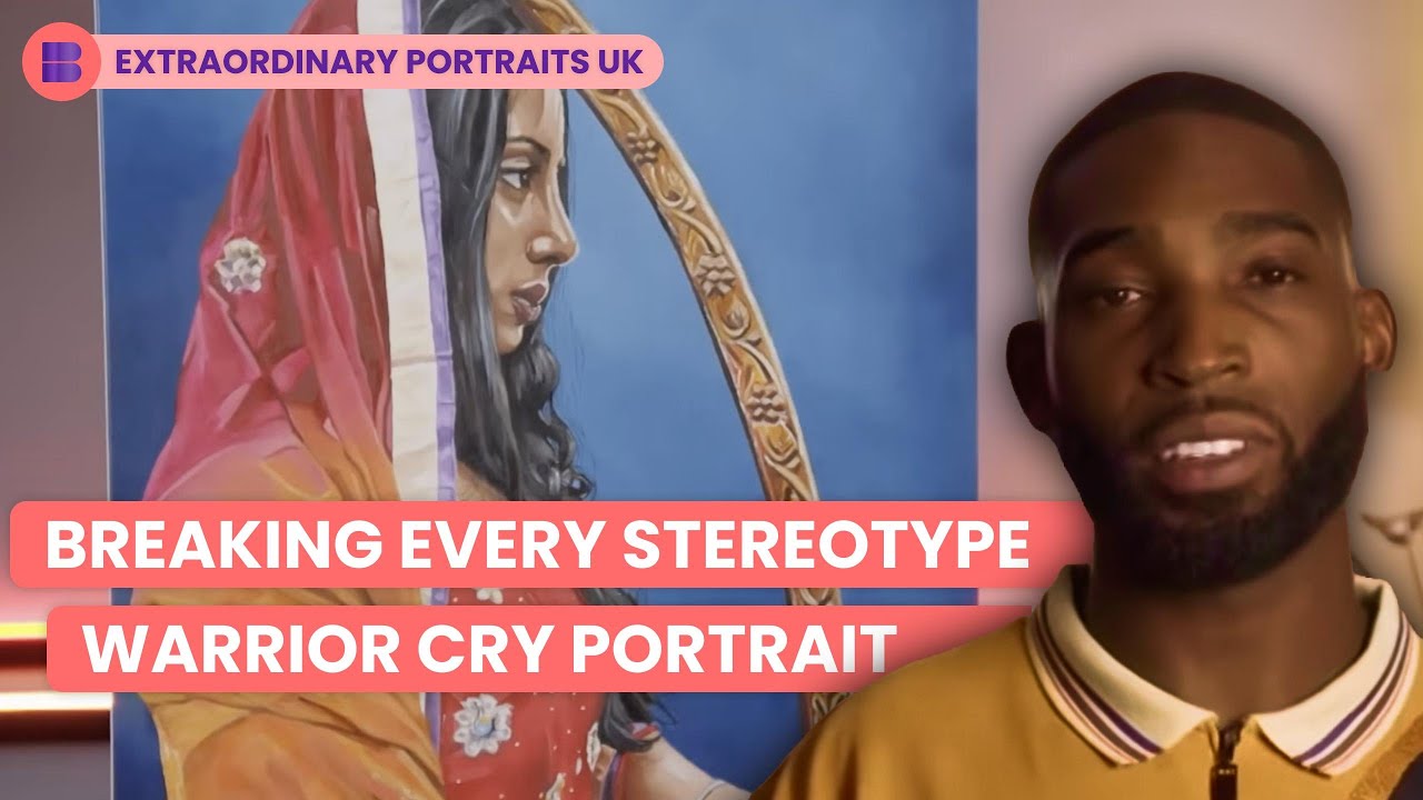 Sikh Powerlifter Meets Cancer Survivor Artist | Extraordinary Portraits UK