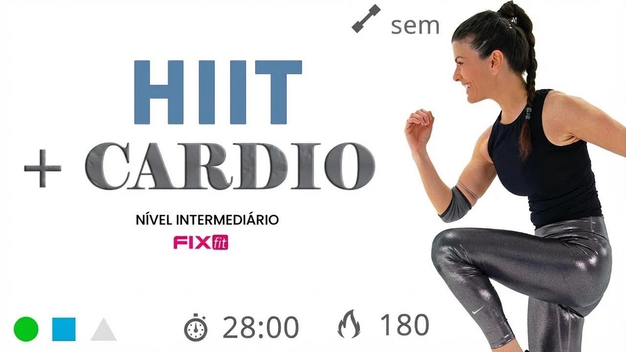 HIIT e Cardio: Treino Queima Gordura Para Secar e Definir o Corpo