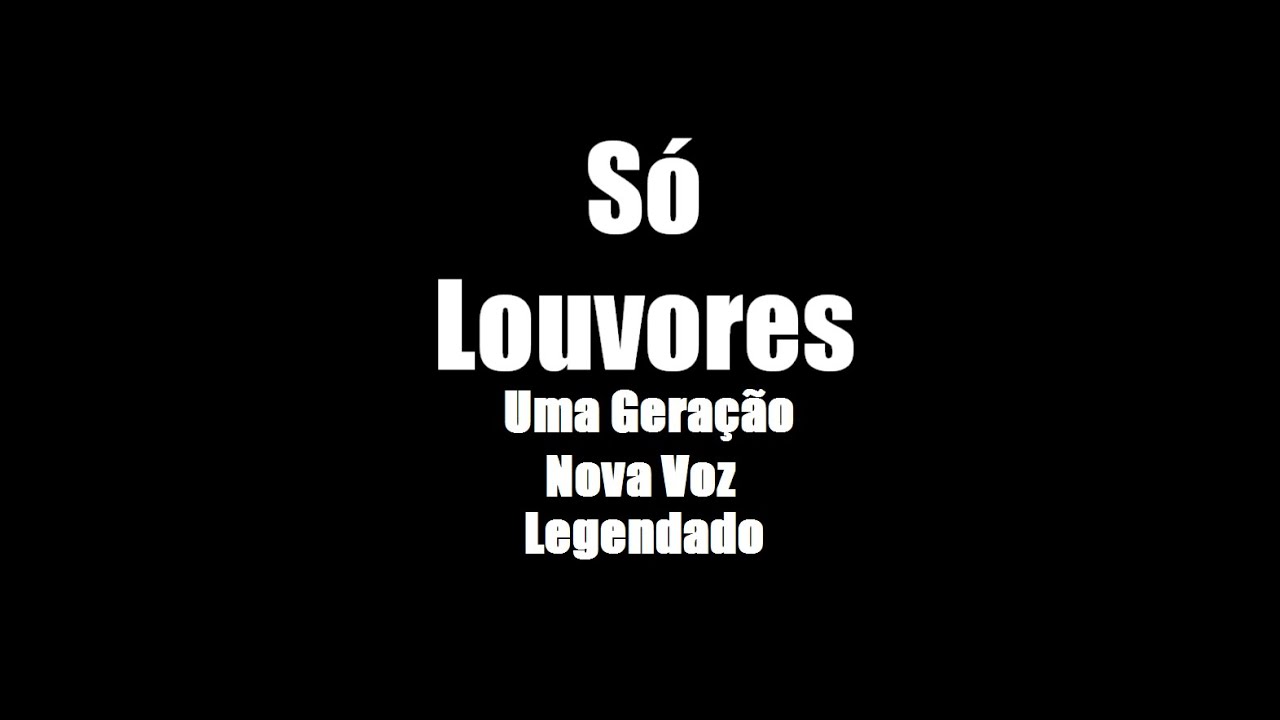 Uma geração - Nova Voz - Legendado