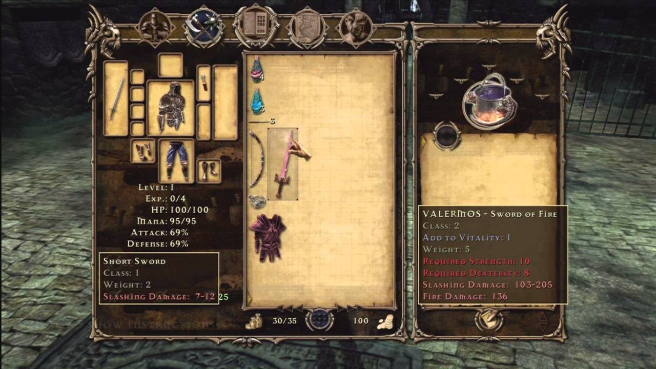 Two Worlds Cheats Bonus Weapon Codes Tutorial with Text Commentary Xbox 360 & PC