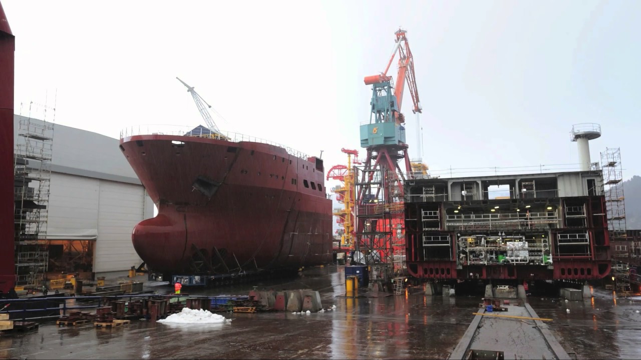 Shipbuilding at Kleven Verft - buildno. 381