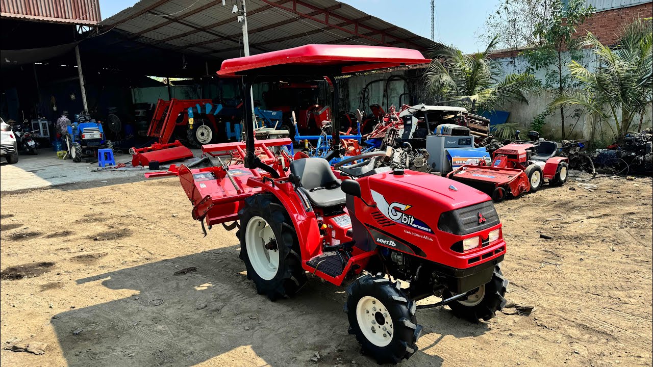 Siêu Phẩm MÁY CÀY MINI MITSUBISHI Gbit-mmt16 Còn 99% 📲0937892345