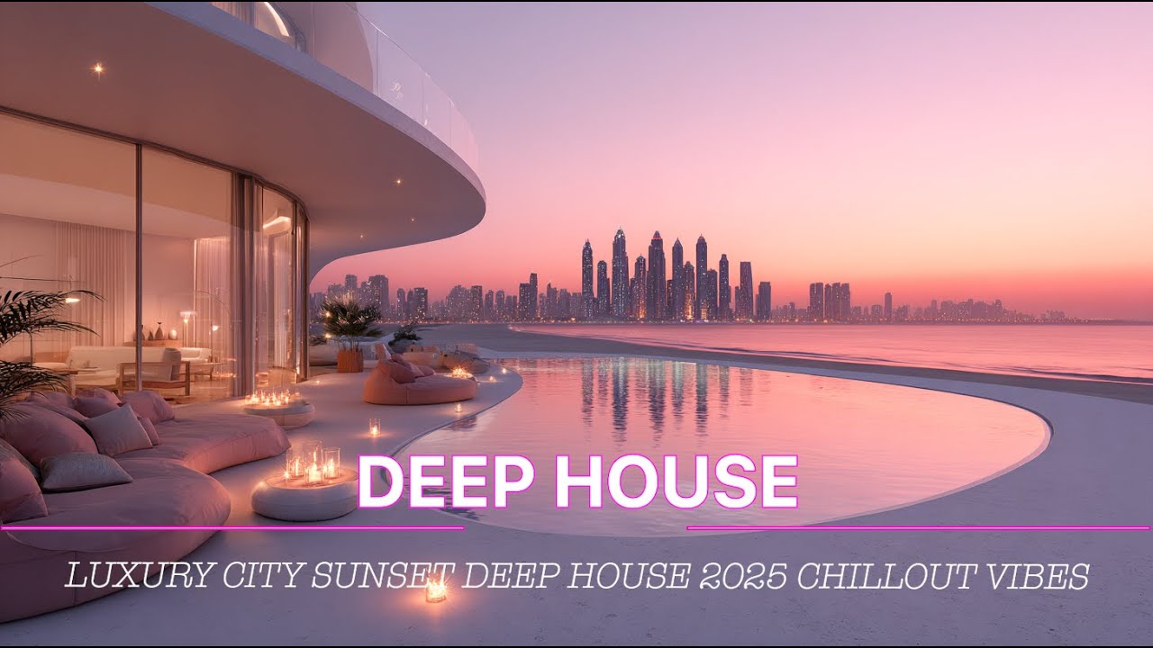 Luxury City Sunset Deep House 2025 – Роскошный Чилл-аут Микс & Тёплые Вечерние Вайбы