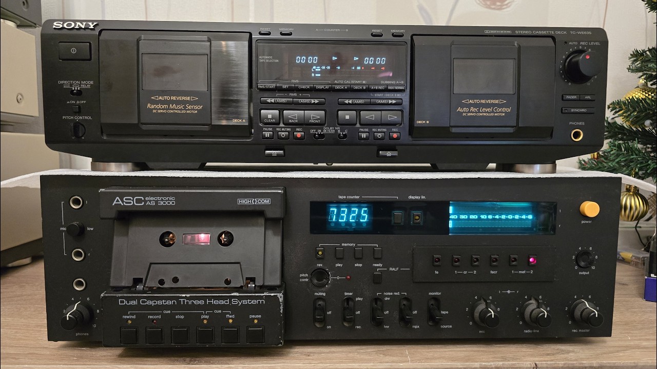 SONY TC-WE635 Тест и болтовня