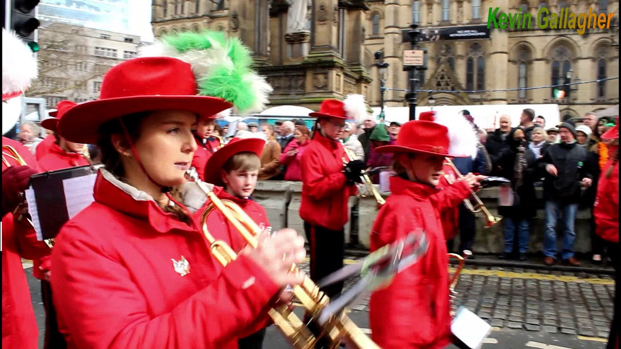 St Patrick's Day Parade Manchester 2019.