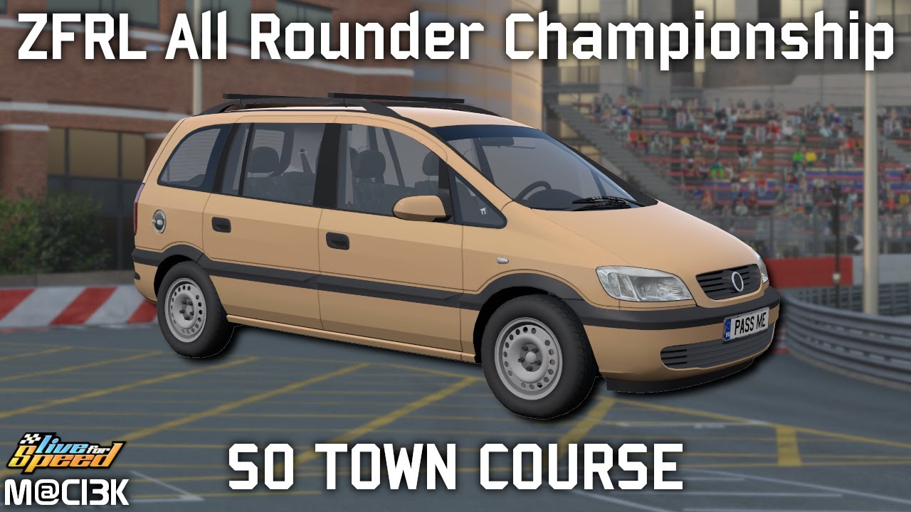 ZFRL All Rounder Championship - South City Town Course (SO5) with  LOPE FIRA | Live for Speed​ Mods