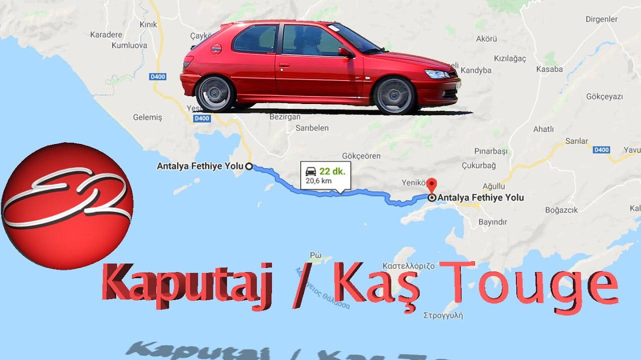 Peugeot 306 GTi-6 @ Kaputaş / Kaş Touge