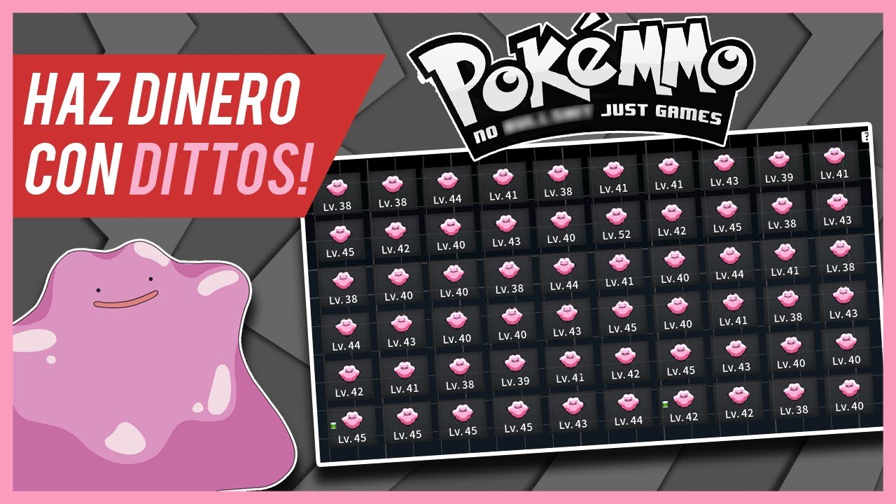 PokeMMO | Guía de FARMEO de DITTO 💲 2020