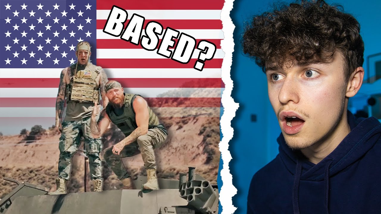 BRITISH LEFTIST REACTS TO TOM MACDONALD - AMERICAN FLAGS ft ADAM CALHOUN | TWReactz