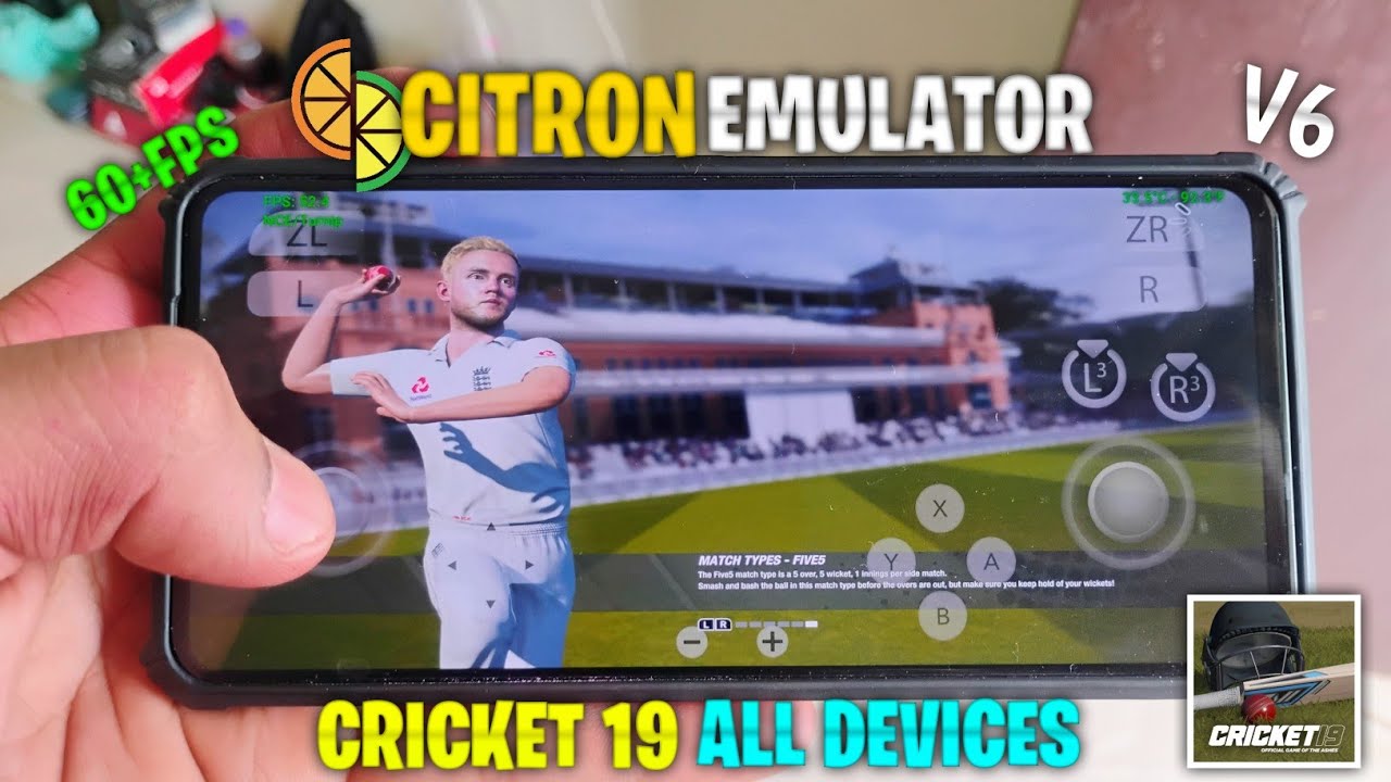 🔥Cricket 19 On Citron Emu | Citron Emu Android v0.6 UPDATE | Citron Emu Full Setup & Best Settings🔥