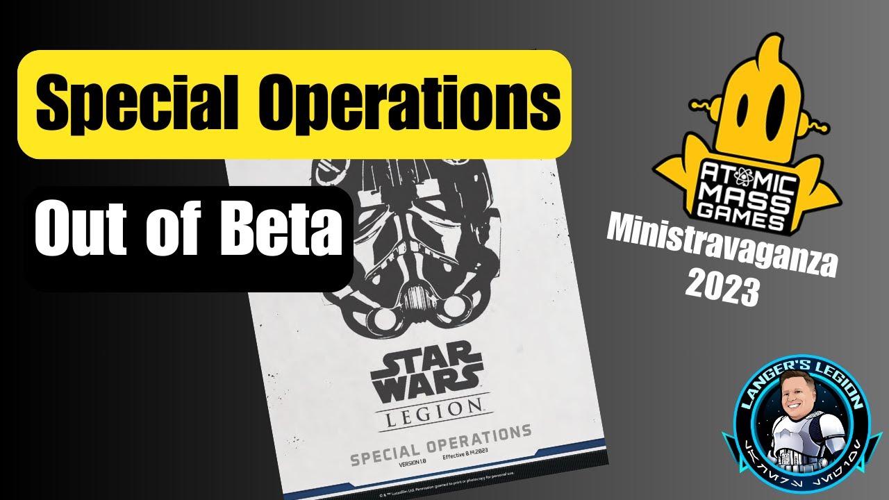 AMG Ministravaganza 2023 - Star Wars Legion - SpecOps